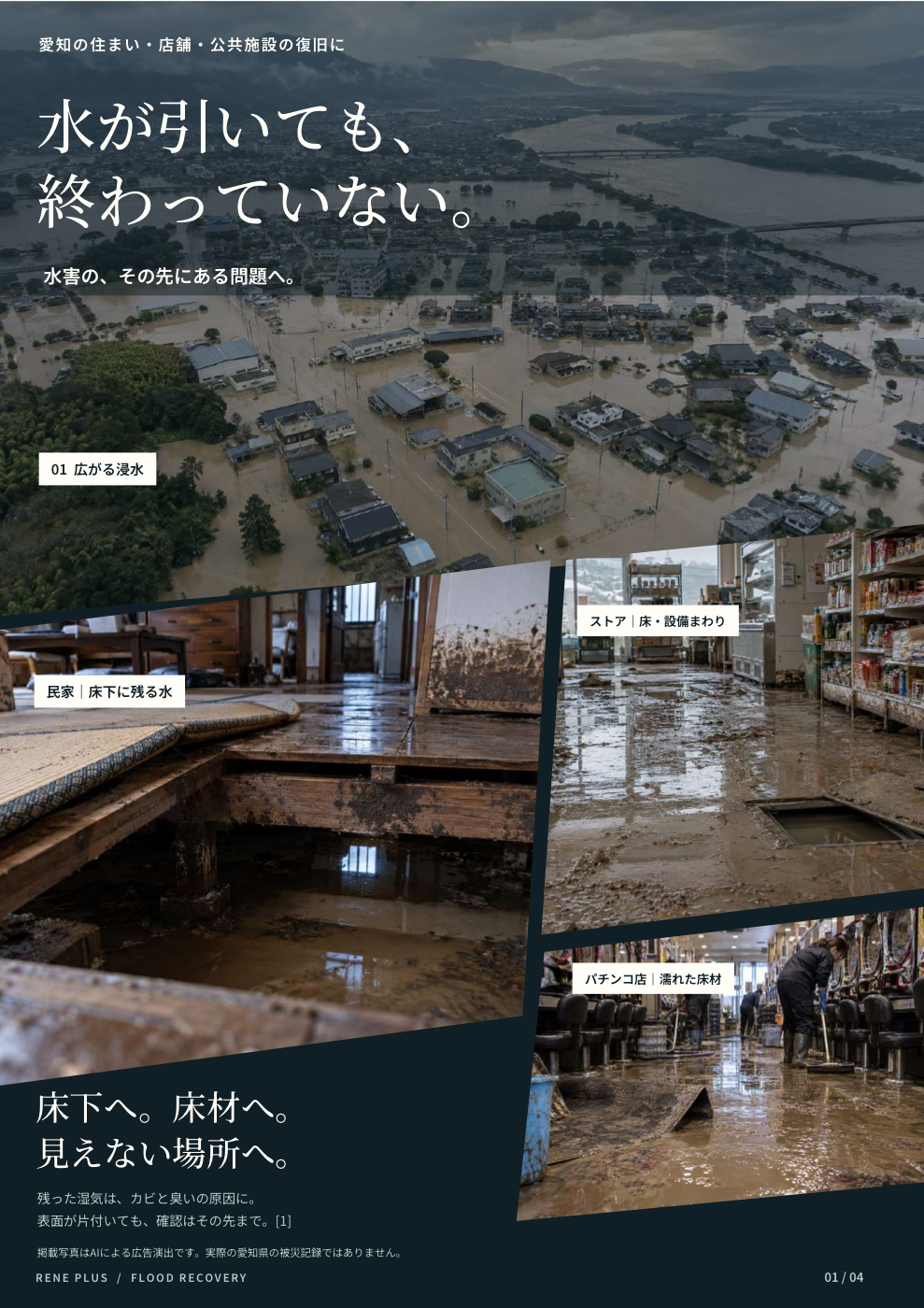 水害復旧ストーリー資料の表紙